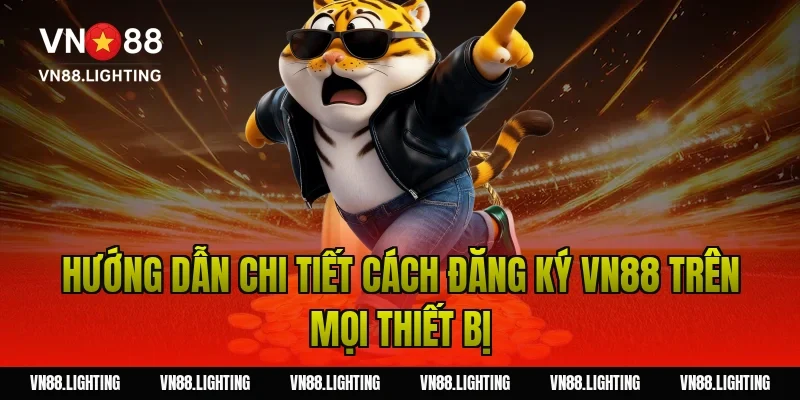 Đăng ký VN88 – Tạo tài khoản nhanh, nhận ưu đãi 2026 3 Hướng dẫn chi tiết cách đăng ký VN88 trên mọi thiết bị